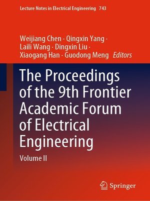 cover image of The Proceedings of the 9th Frontier Academic Forum of Electrical Engineering